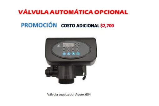 válvula suavizador aquex 604 adicional