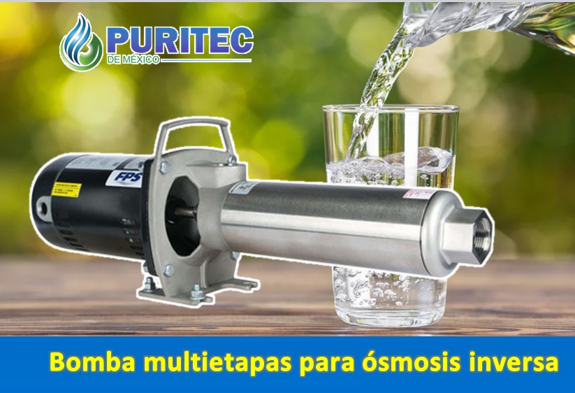 Bombas de agua multietapas  para  ósmosis inversa