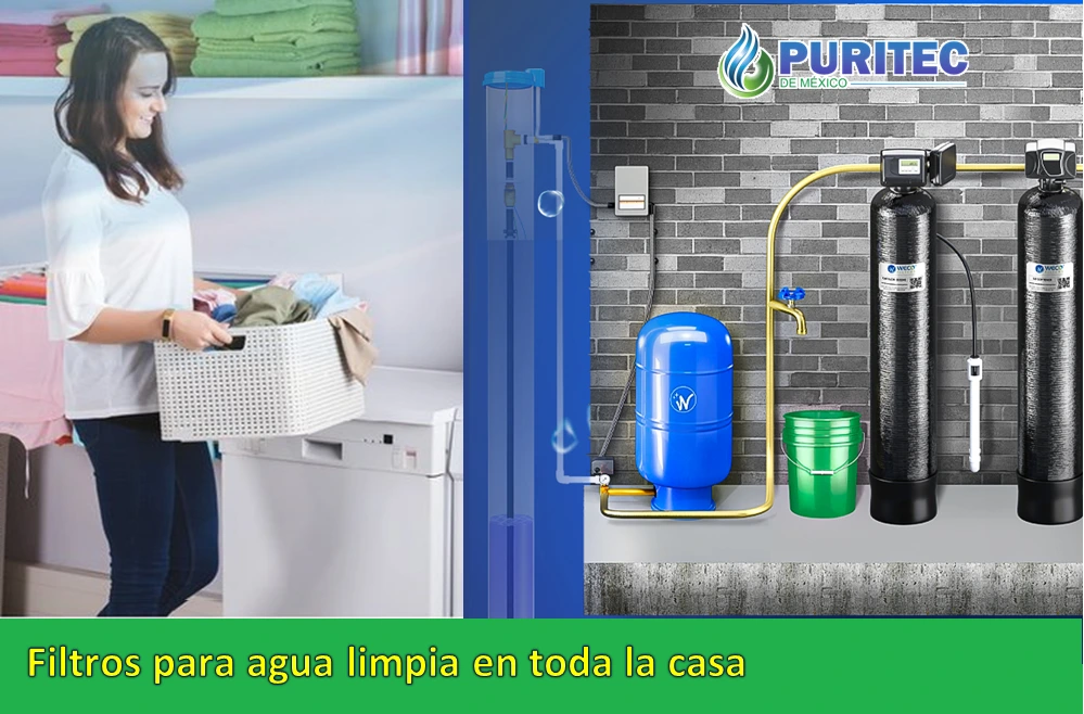 filtro para agua en toda la casa