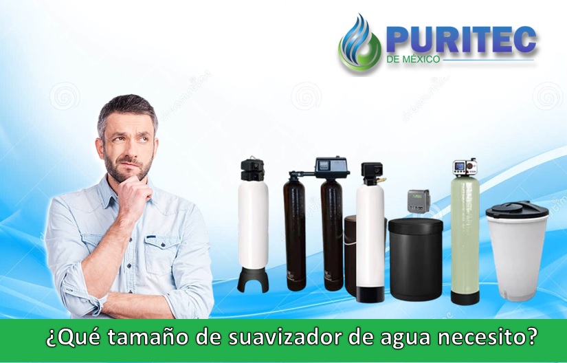 Que tamaño de suavizador de agua necesito