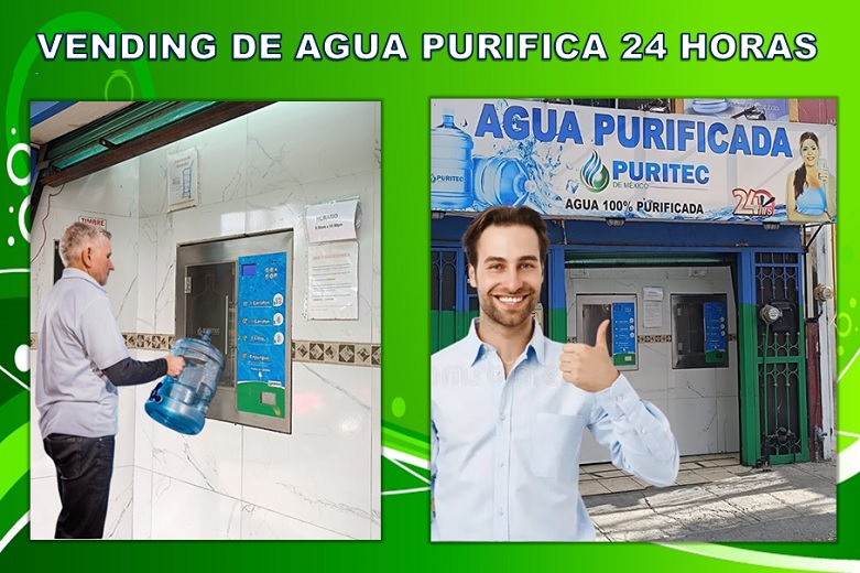 maquina vending de agua