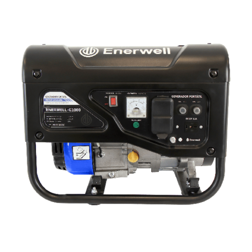 Generador de electricidad portatil a gasolina ENERWELL-G1000