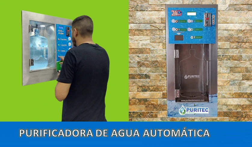 purificadora de agua automatica negocio rentable